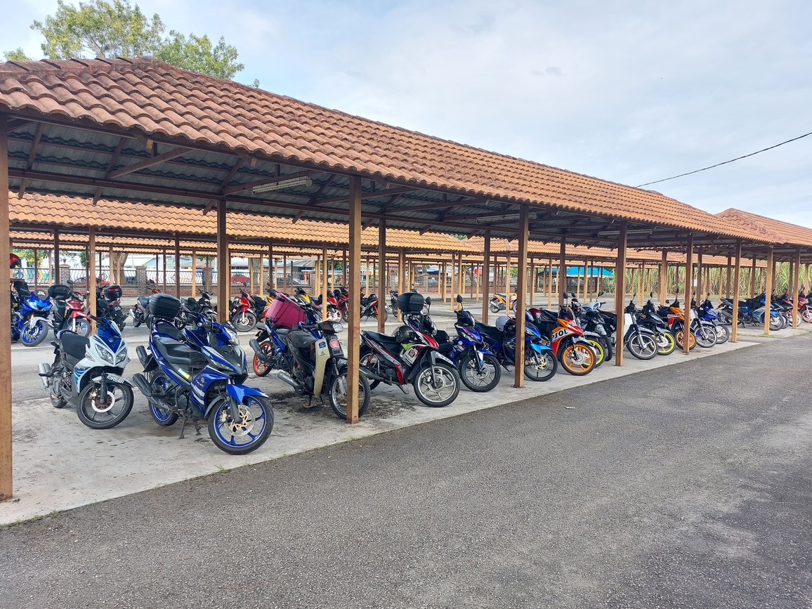 Motorcycle Parking Shed